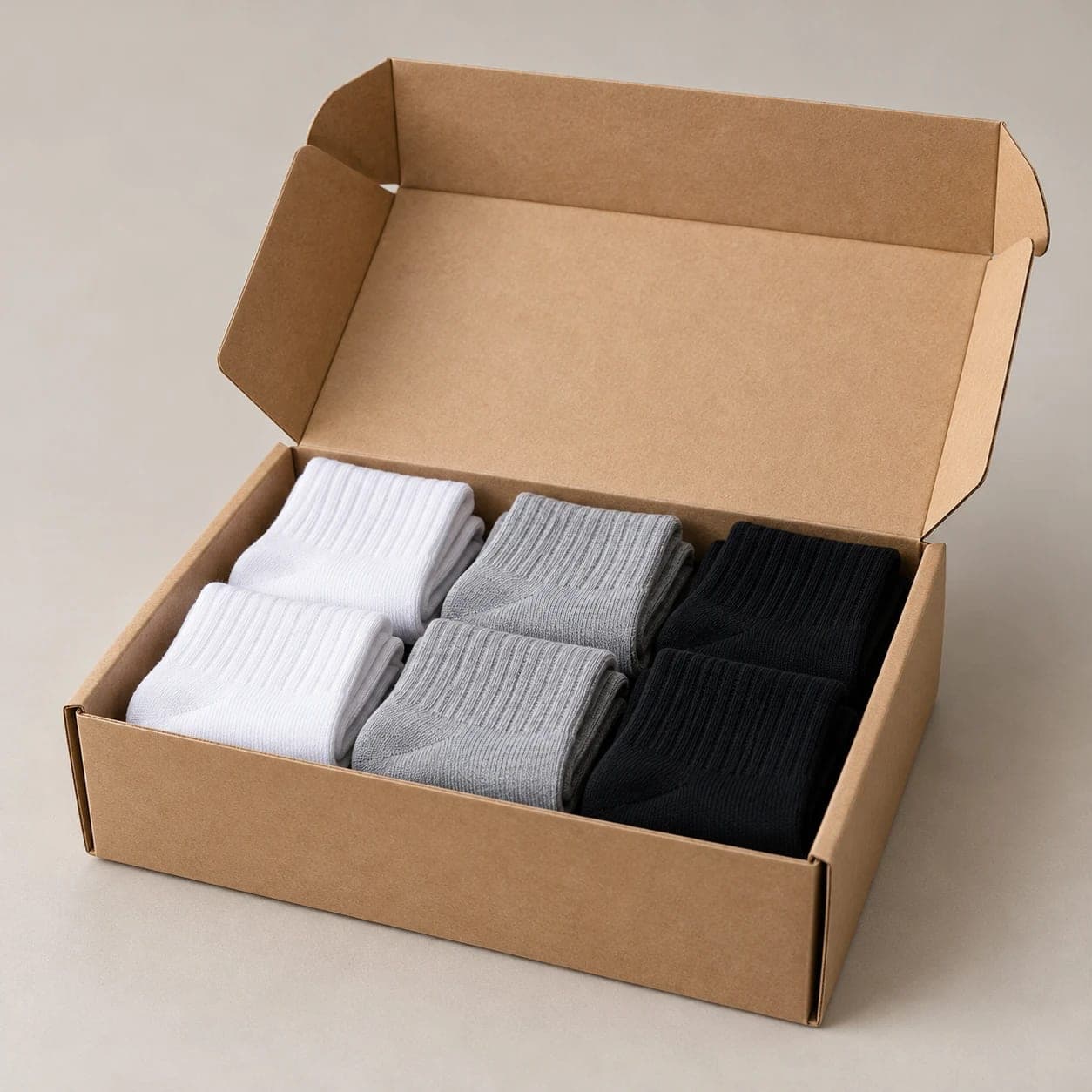 6 Pair Pack packaging